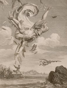 Ikarosz bukása, 1731